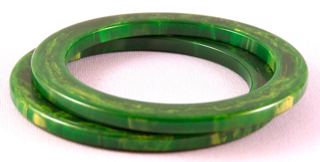 BS30 marbled green wide walled spacers